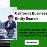 California Business Entity Search