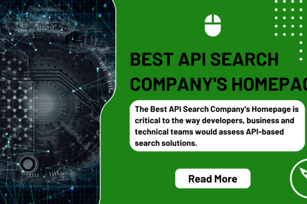 Best API Search Company’s Homepage