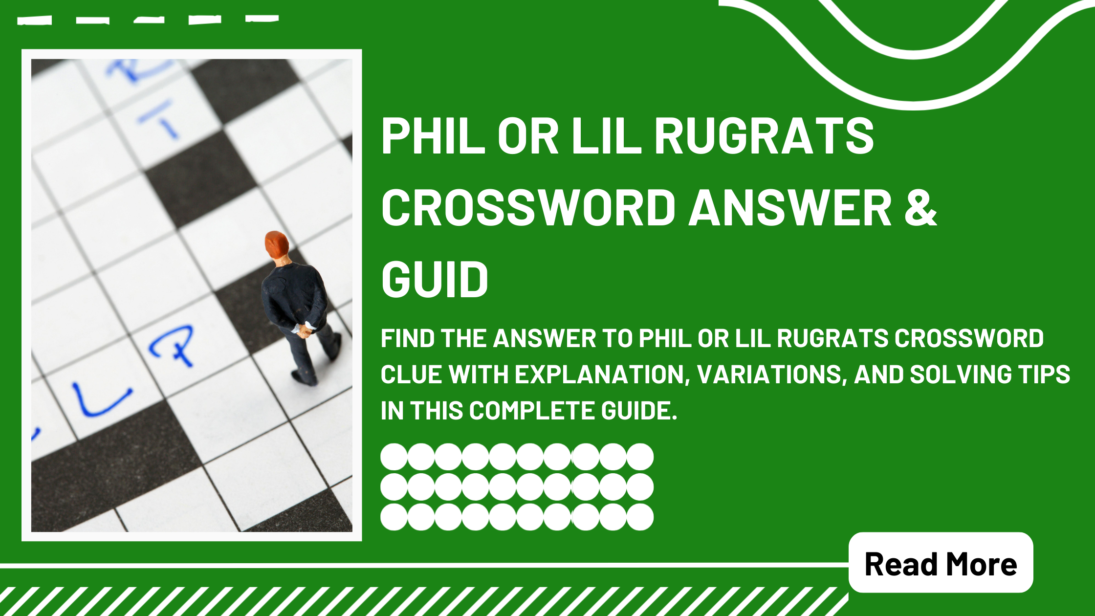 Phil Or Lil Of Rugrats Crossword