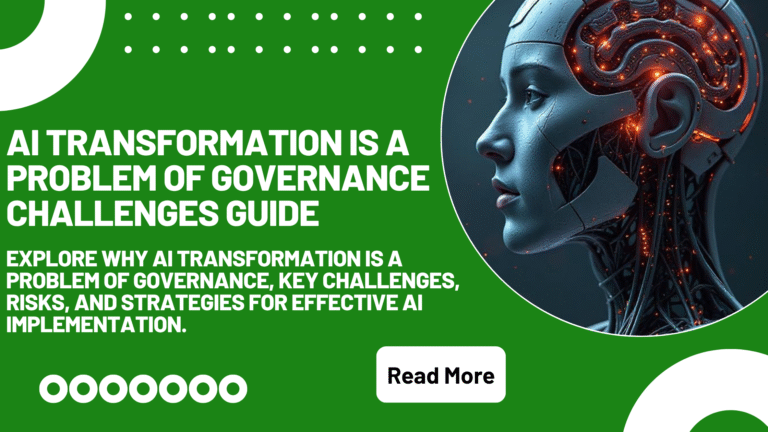 AI Transformation Is A Problem Of Governance