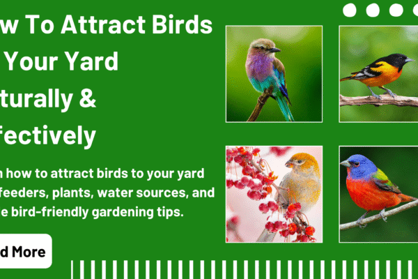 How to Attract Birds
