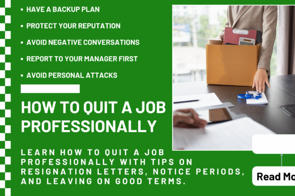 How to Quit a Job