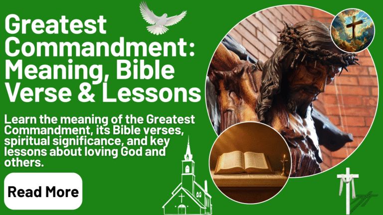 Greatest Commandment: Meaning, Bible Verse & Lessons