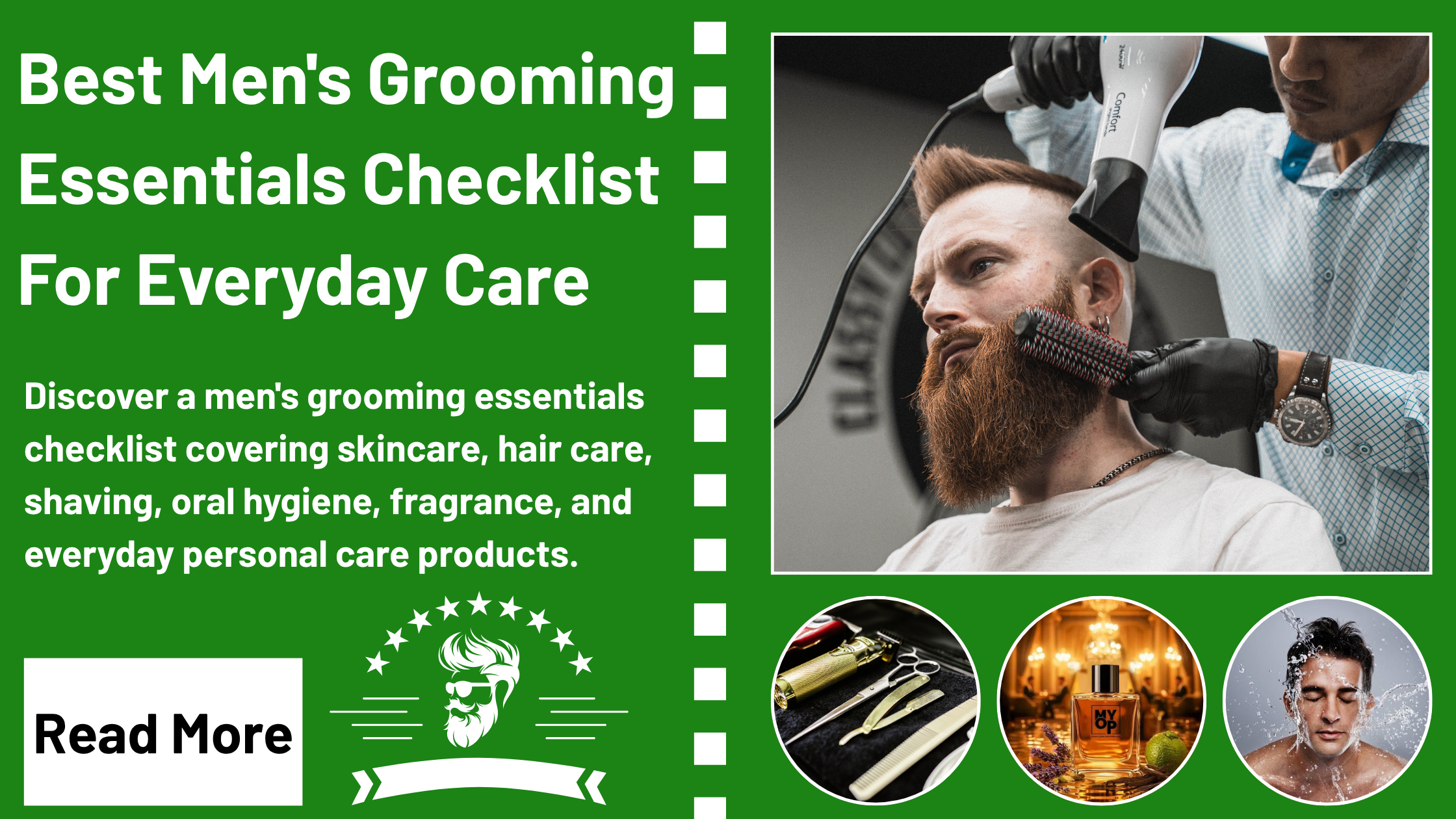 Best Men's Grooming Essentials Checklist For Everyday Care