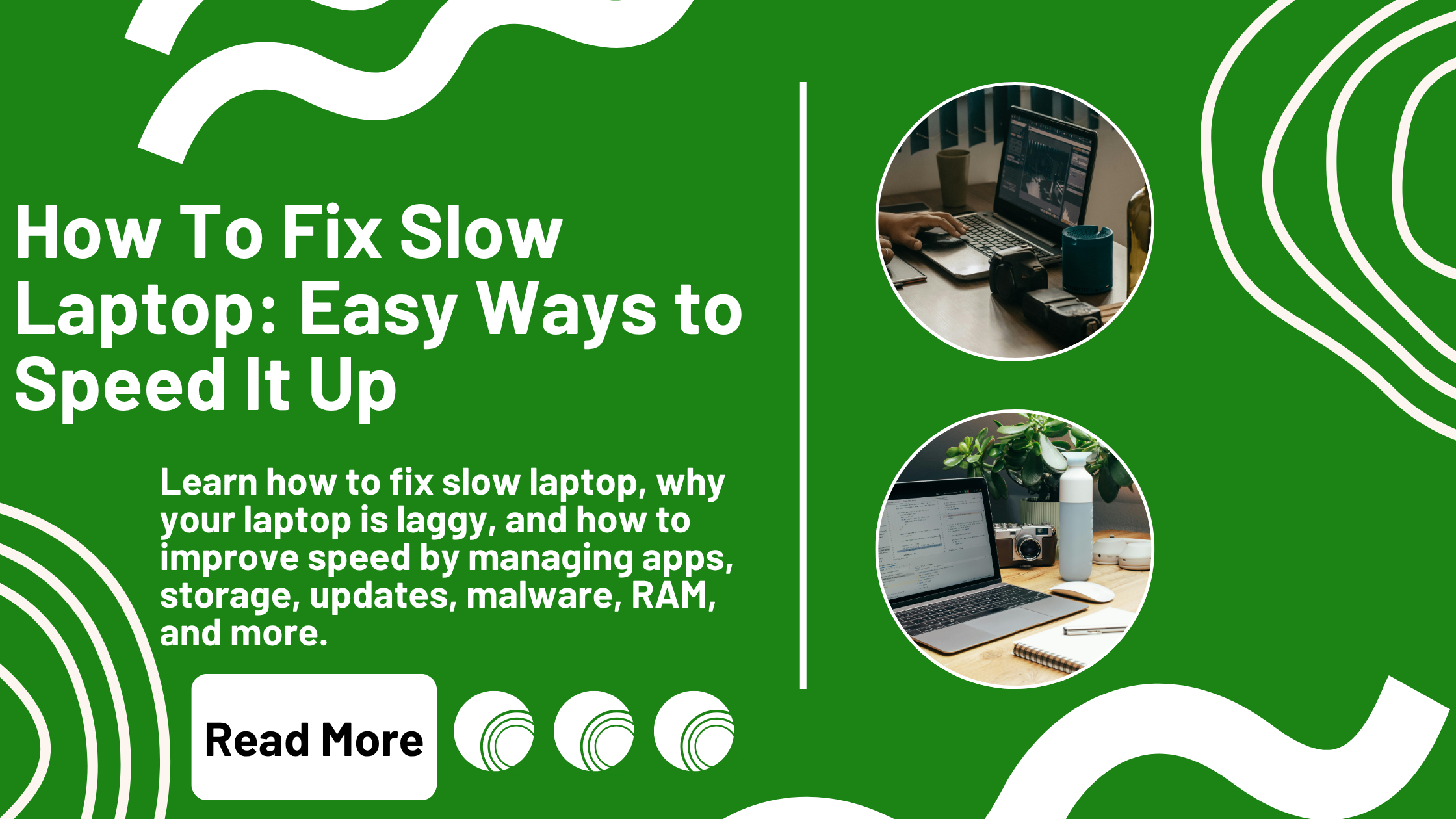how to fix slow laptop