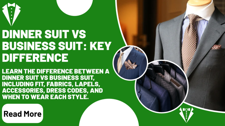 Dinner Suit vs Business Suit_ Key Difference